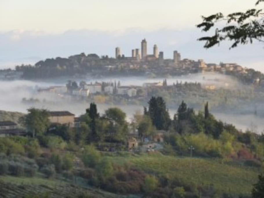 B&B Countryhouse Villa Baciolo San Gimignano Eksteriør billede