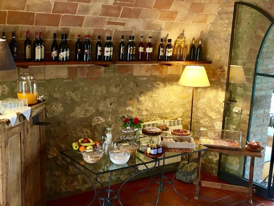 B&B Countryhouse Villa Baciolo San Gimignano Eksteriør billede