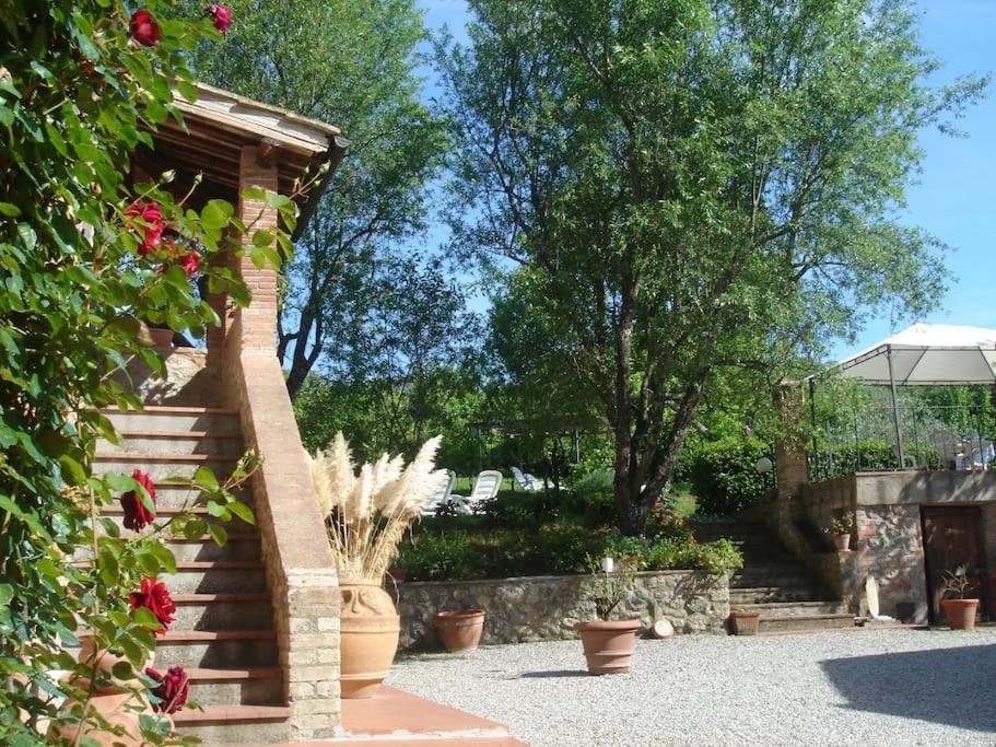 B&B Countryhouse Villa Baciolo San Gimignano Eksteriør billede